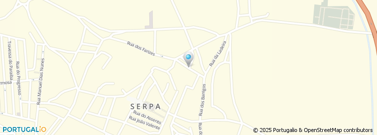 Mapa de Rua Braz Gonçalves