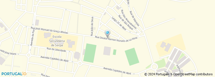 Mapa de Rua Doutor Ramon Norato Lá Féria