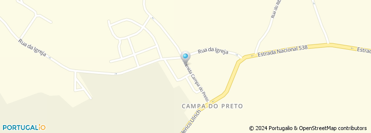 Mapa de Serralharia Diamantino Silva, Lda