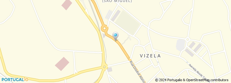Mapa de Serv. de Finanças de Caldas de Vizela