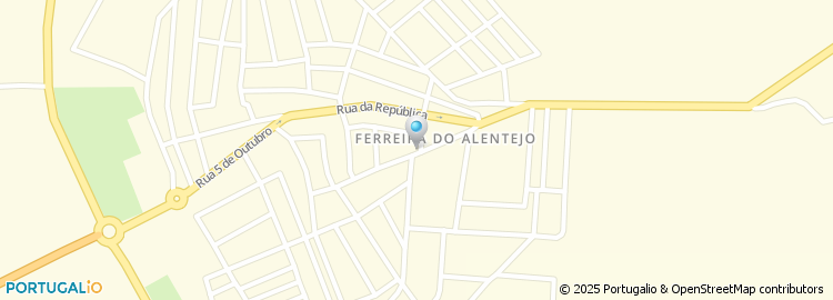 Mapa de Serv. Fomento Mineiro