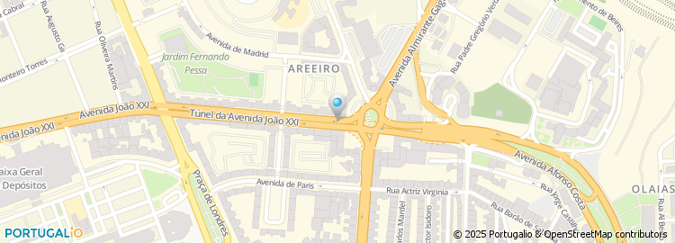 Mapa de Serv. Sociais da Caixa Geral de Depositos