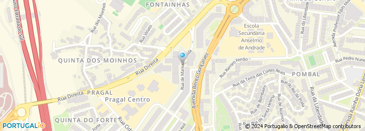 Mapa de Service+Portugal - Investe,Soc. Mediação Imobiliária, Unip., Lda