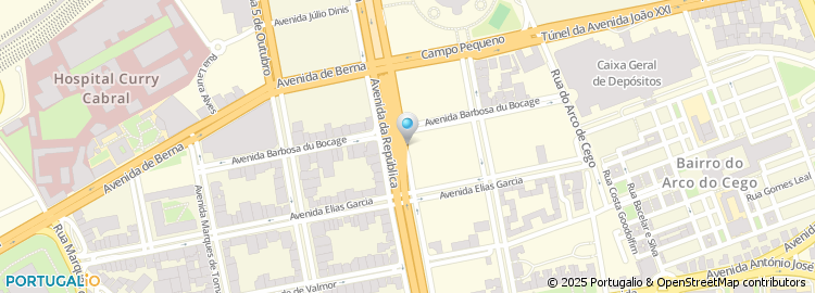 Mapa de Servulo Correia,Asdrubal Calisto, Jorge Calisto Assoc. - Soc.Advogados