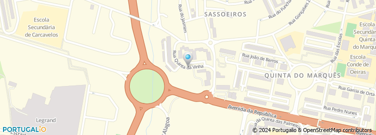 Mapa de Servware Portugal, Informática, Lda