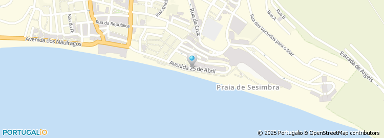 Mapa de Avenida 25 de Abril