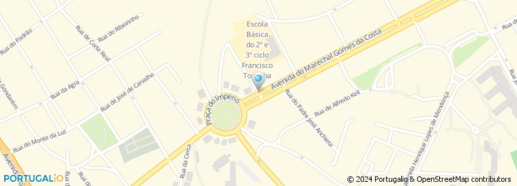 Mapa de Avenida Costa Gomes