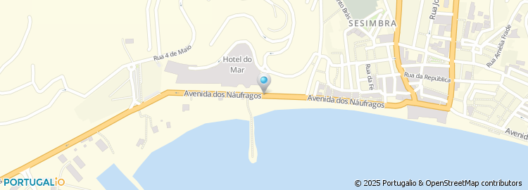 Mapa de Avenida dos Naufragos