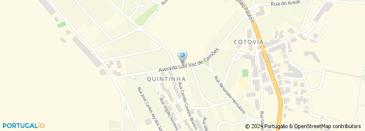 Mapa de Avenida Luís Vaz de Camões