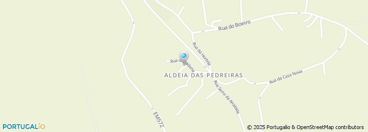 Mapa de Beco Padeira de Aljubarrota