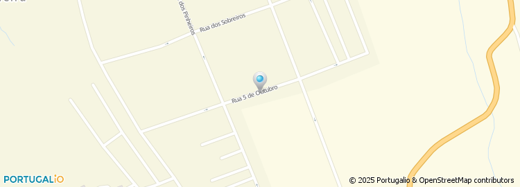 Mapa de Rua 5 de Outubro