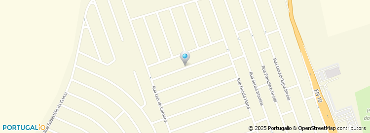 Mapa de Rua Afonso Domingues