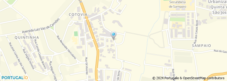 Mapa de Rua Altinho da Cotovia