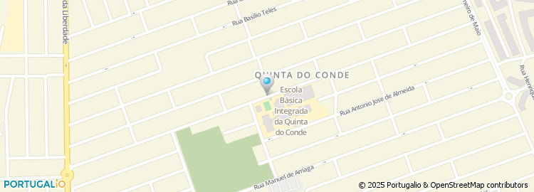 Mapa de Rua Ana de Castro Osório