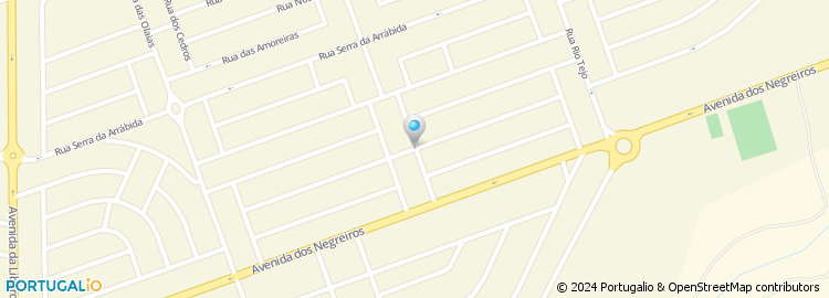 Mapa de Rua António Ferreira Gomes