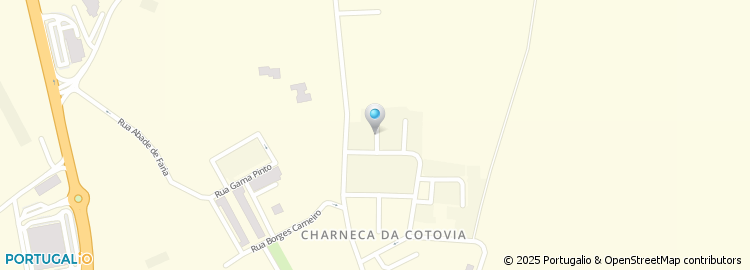 Mapa de Rua António Gião