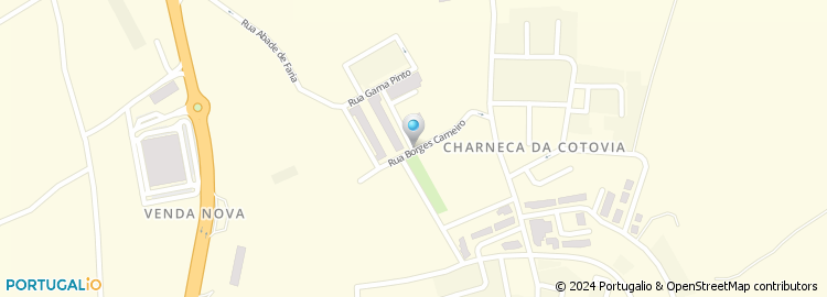 Mapa de Rua Borges Carneiro