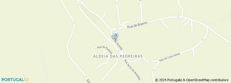 Mapa de Rua da Hortelã