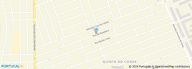 Mapa de Rua da República
