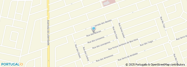 Mapa de Rua Dancing Days