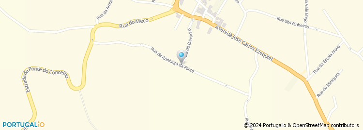Mapa de Rua do Barranco