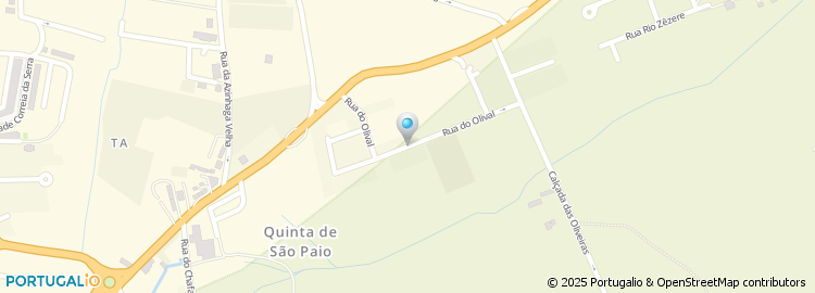 Mapa de Rua do Olival