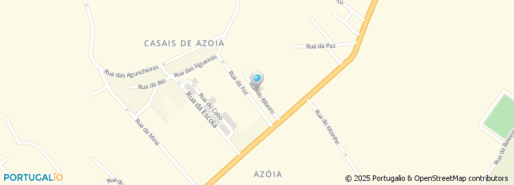 Mapa de Rua do Ribeiro