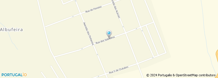 Mapa de Rua do Sobreiro