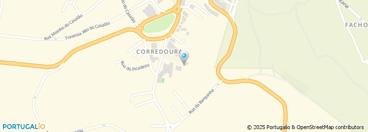 Mapa de Rua Escola da Corredoura