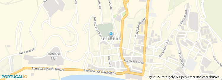 Mapa de Rua António Feliciano Castilho