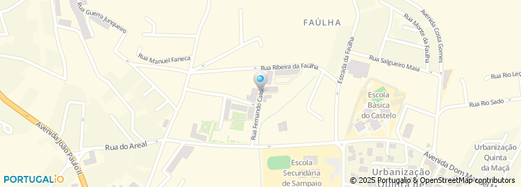 Mapa de Rua Fernando Caldeira