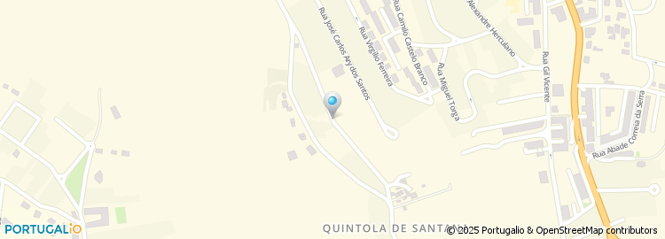 Mapa de Rua Ferreira de Castro
