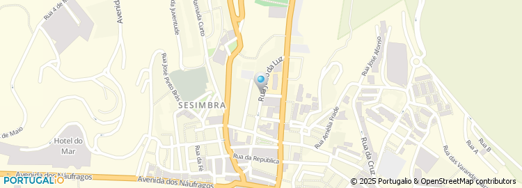 Mapa de Rua João da Luz