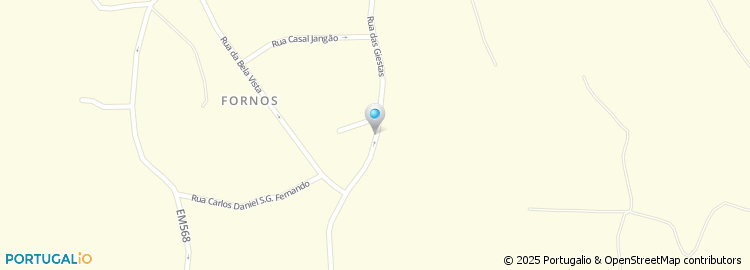 Mapa de Rua Júlio Marques