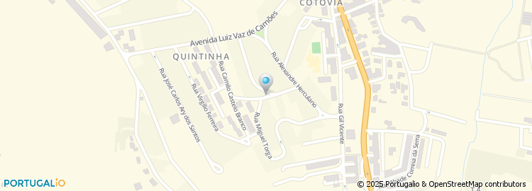 Mapa de Rua Manuel Maria Barbosa Du Bocage
