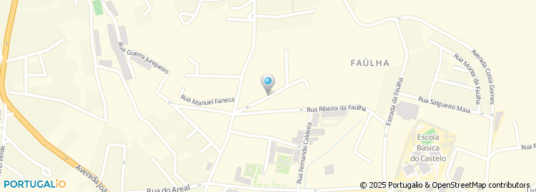 Mapa de Rua Nova da Faúlha