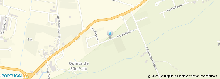 Mapa de Rua Nova do Olival
