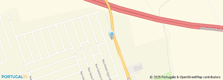 Mapa de Rua Ribeiro Sanches