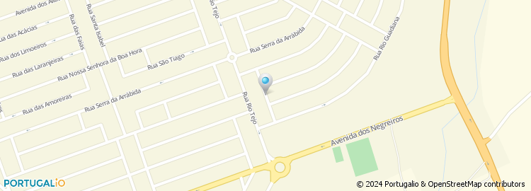 Mapa de Rua Rio Águeda