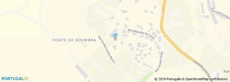 Mapa de Rua Serra da Almoínha