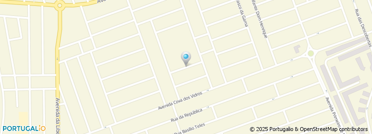 Mapa de Rua Serpa Pinto
