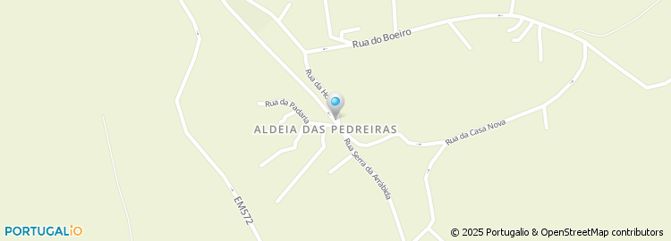 Mapa de Rua Serra da Achada