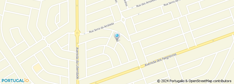 Mapa de Rua Serra da Marofa
