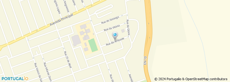 Mapa de Rua Sossego