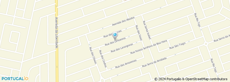 Mapa de Rua dos Pinheiros