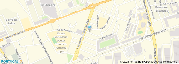 Mapa de Sesinando A Arrais Brito