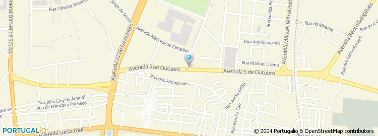 Mapa de Avenida Alexandre Herculano