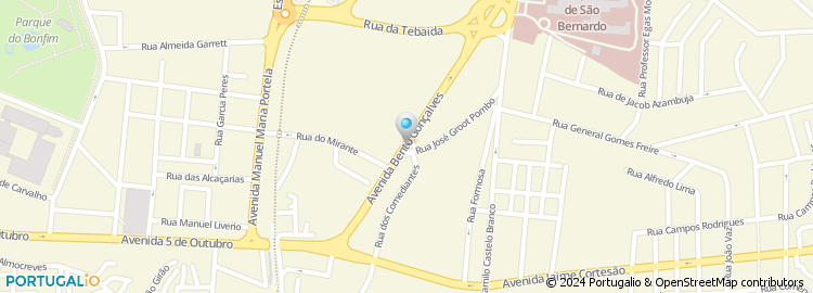 Mapa de Avenida Bento Gonçalves