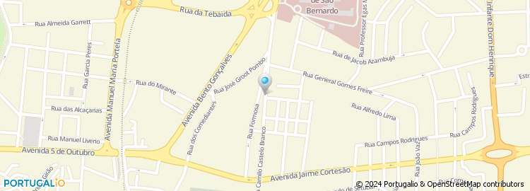 Mapa de Avenida do Rio Guadiana