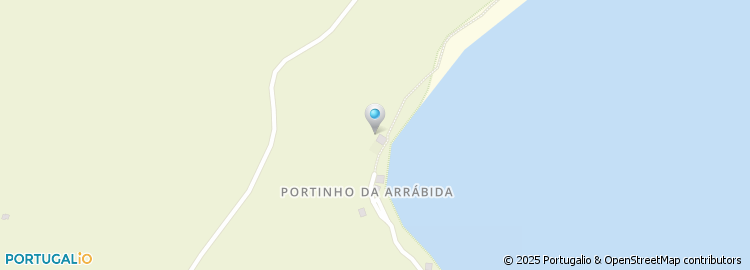 Mapa de Estrada do Portinho da Arrábida